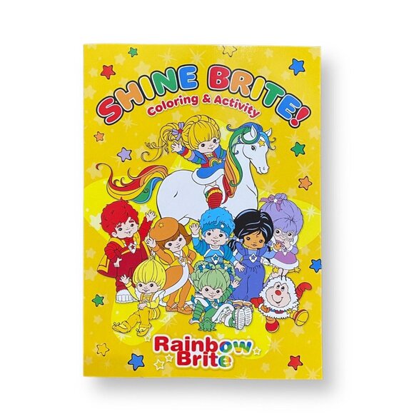 Rainbow Brite Shine Brite! Coloring & Activity Book Hallmark 2024 New & Unused - Picture 1 of 3